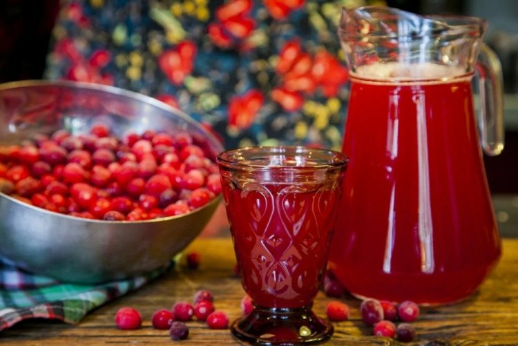 Lingonberry Mors (Fruit Drink)