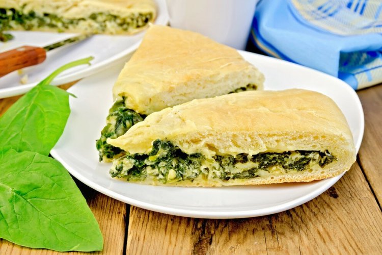 Pastel de espinacas