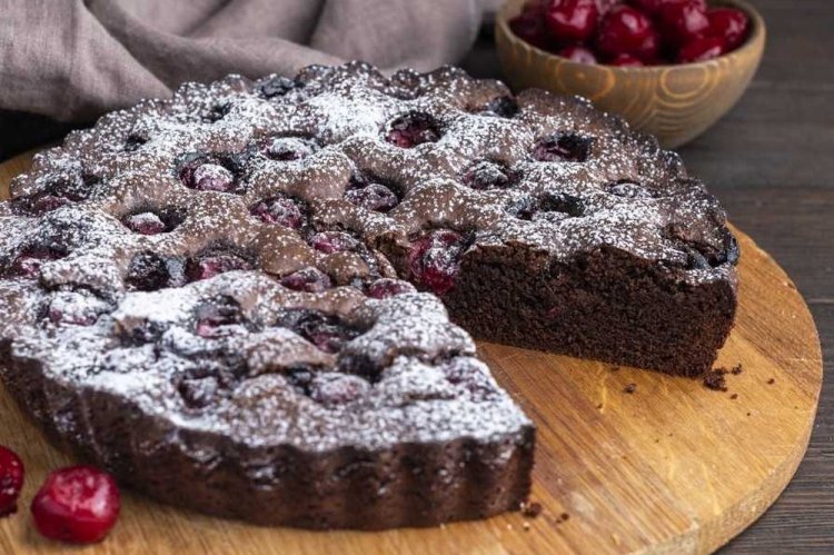 Chocolate Cherry Pie