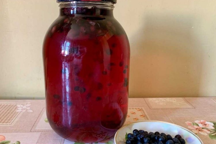 Blueberry Compote for Winter
