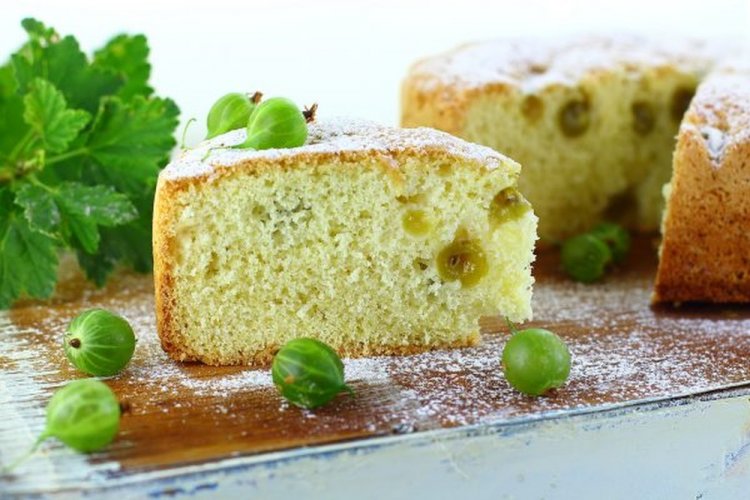 Sour Cream Gooseberry Pie