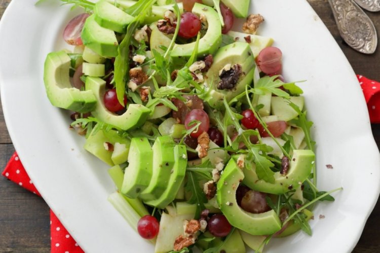 Avocado and Grape Salad