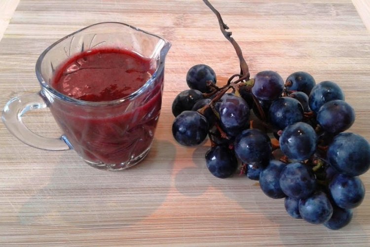 Tkemali from Grapes for Winter