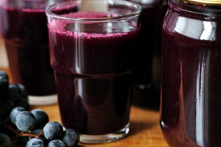 Grape Juice for Winter