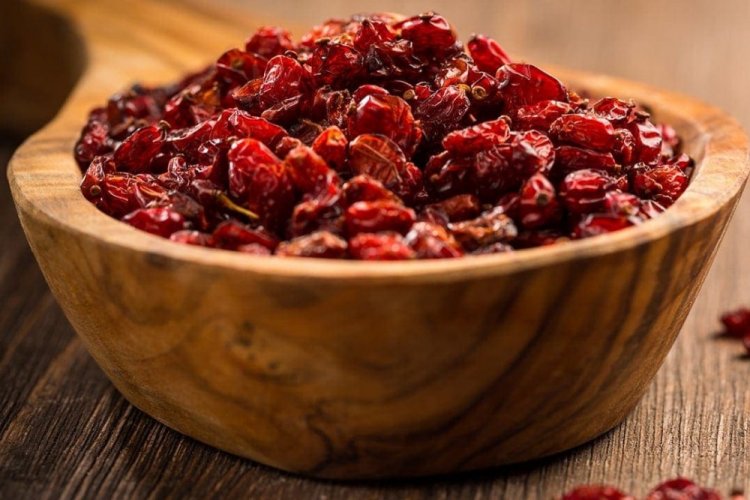 Dried Barberries for Winter
