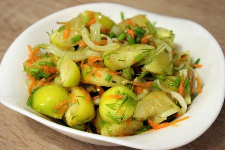 Physalis with Cucumbers for Winter