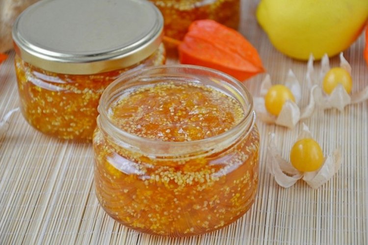 Physalis Jam with Citric Acid