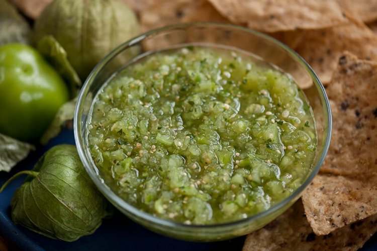 Spicy Physalis Sauce for Winter