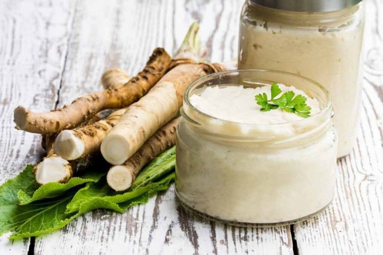 Horseradish with Mayonnaise for Winter