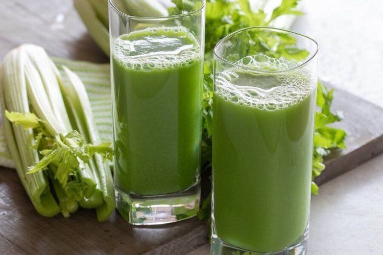 Celery and Cucumber Juice