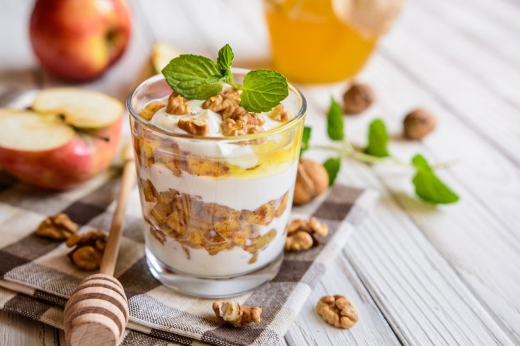 Trifle de manzana