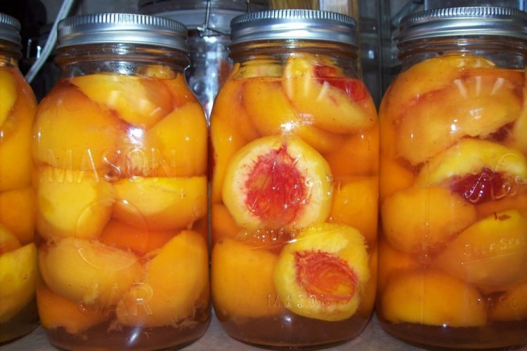 Nectarines with Lemon for Winter