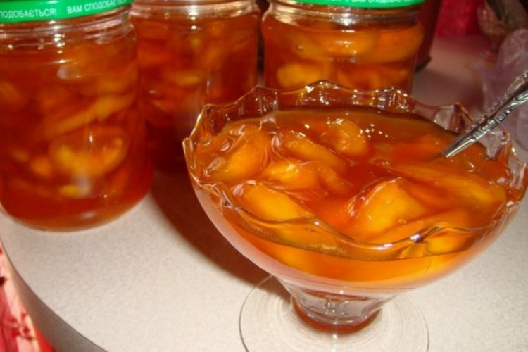 Nectarine and Orange Jam for Winter