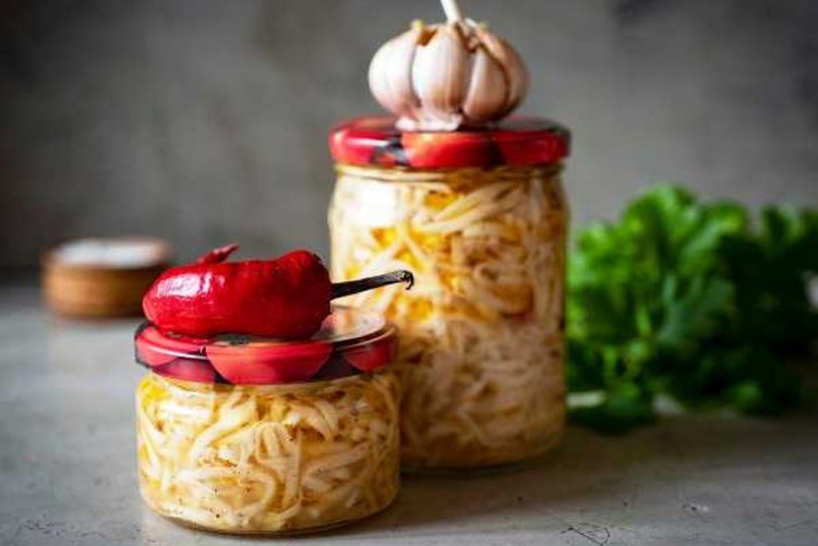 Rábano con zanahoria para el invierno