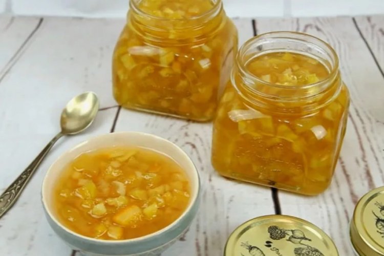Mermelada de calabacín con naranja y jengibre