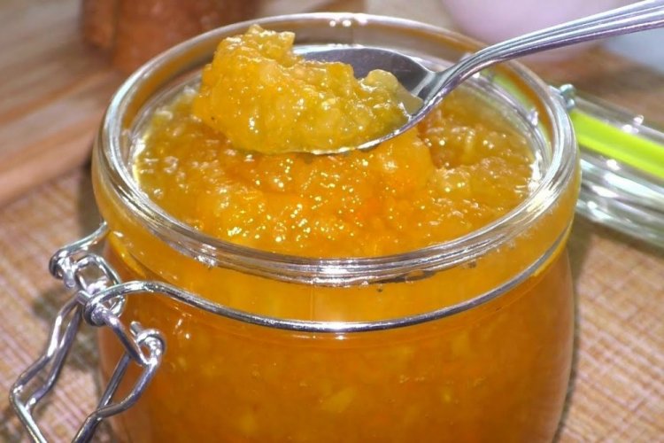Mermelada de calabacín y albaricoque seco