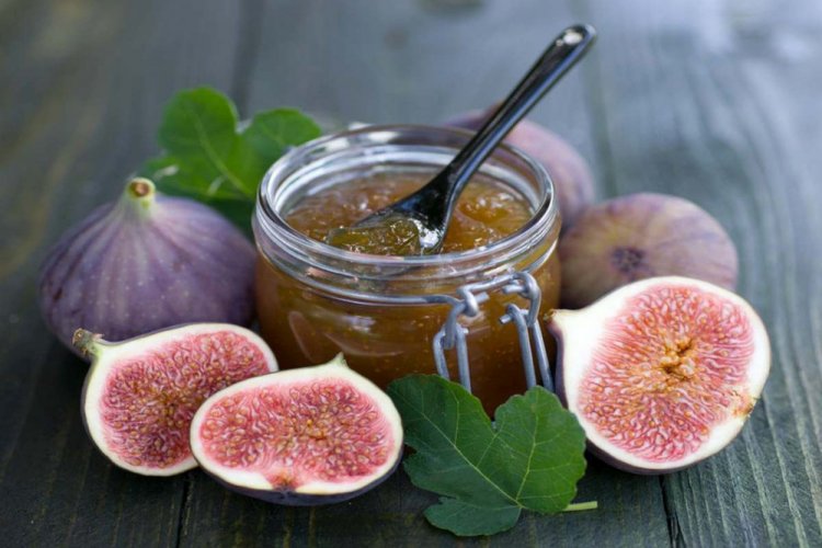 Mermelada de higos con uvas
