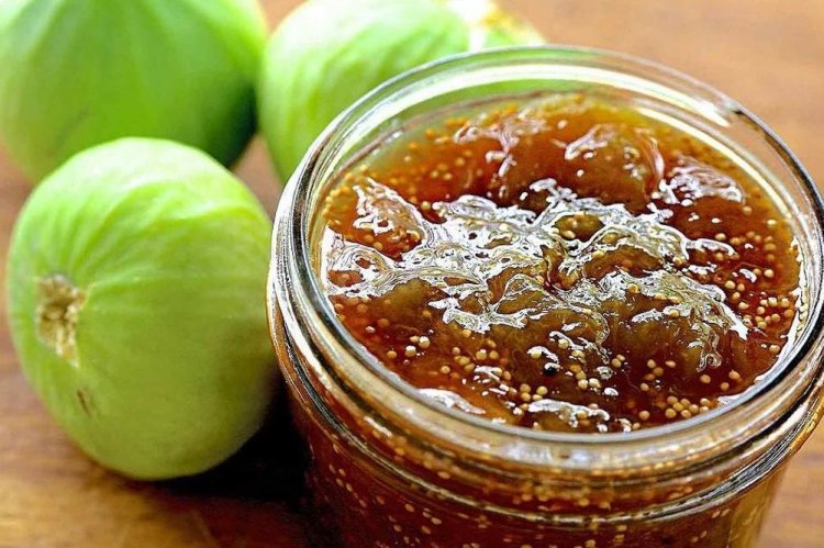 Mermelada de higos verdes para el invierno