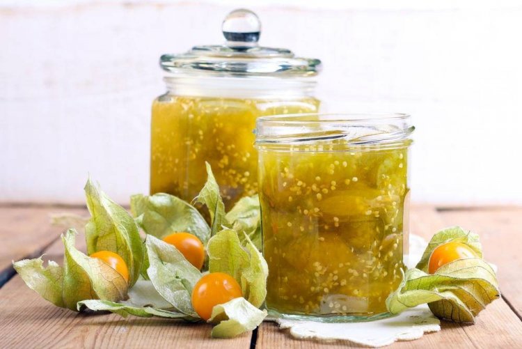 Mermelada de physalis con naranja