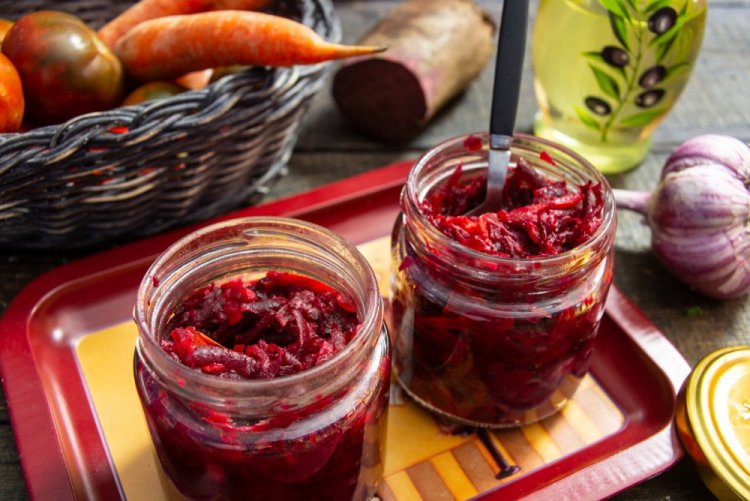 Aderezo para borsch y sopa de remolacha sin col