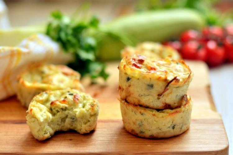 Zucchini Lemon Muffins