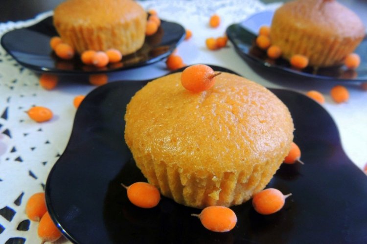 Sea Buckthorn Muffins