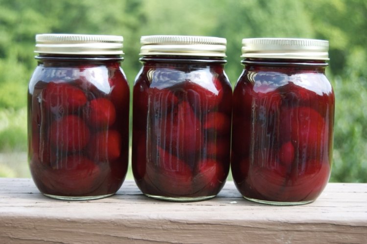 Boiled Beetroot for Winter Without Sterilization