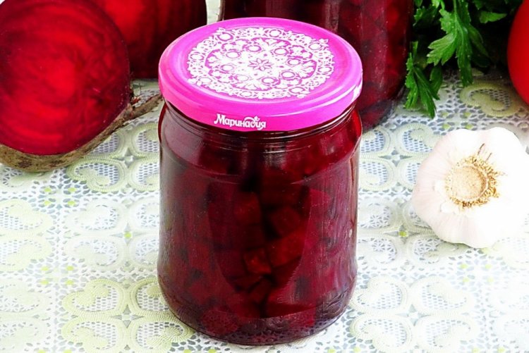 Beetroot for Vinaigrette Without Sterilization