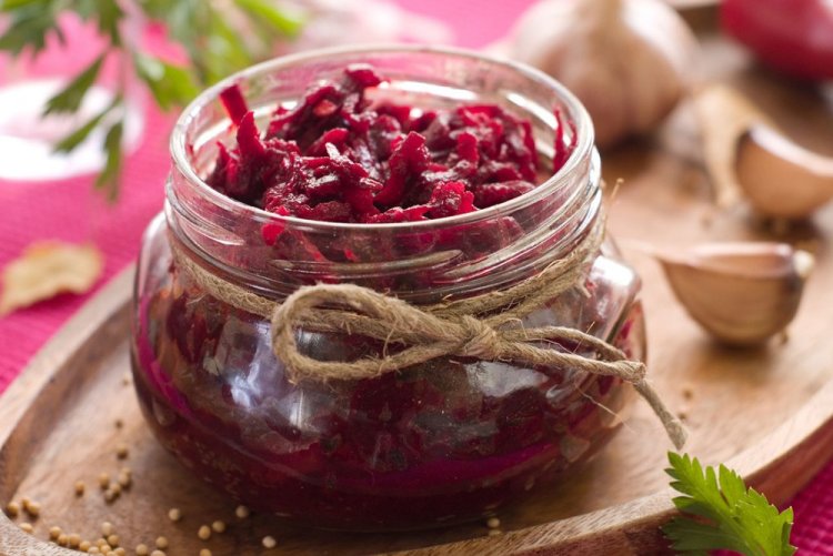 Pickled Beetroot Without Vinegar and Sterilization