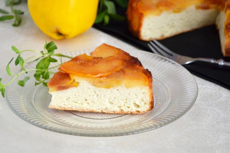 Pastel de membrillo sencillo