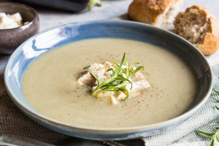 Eggplant Cream Soup