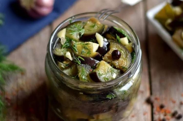 Eggplant Like Mushrooms for Winter