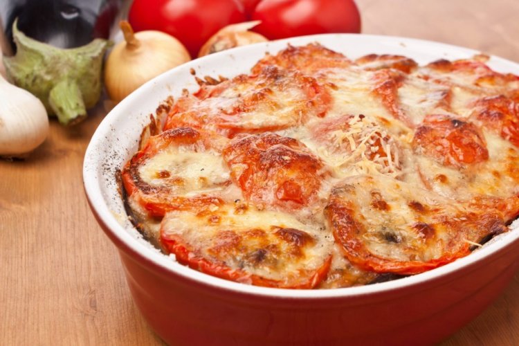 Eggplant Casserole with Meat
