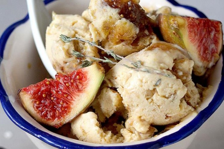 Fig and Cream Ice Cream