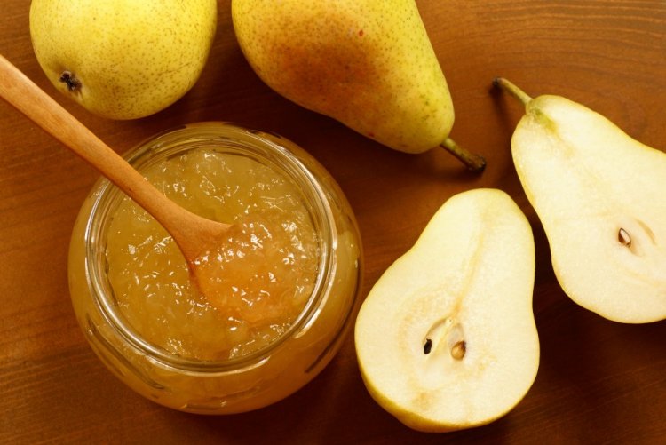 Mermelada de pera con naranja