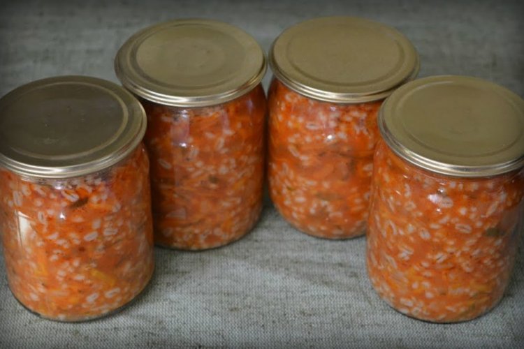 Tourist's Breakfast with Pearl Barley with Sterilization