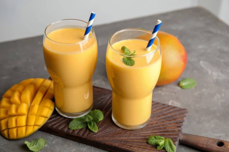 Smoothie tropical de mango