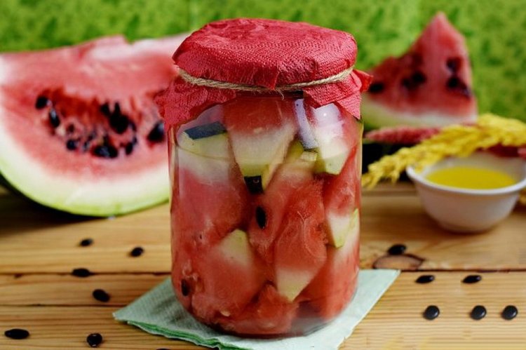 Watermelon with Honey for Winter