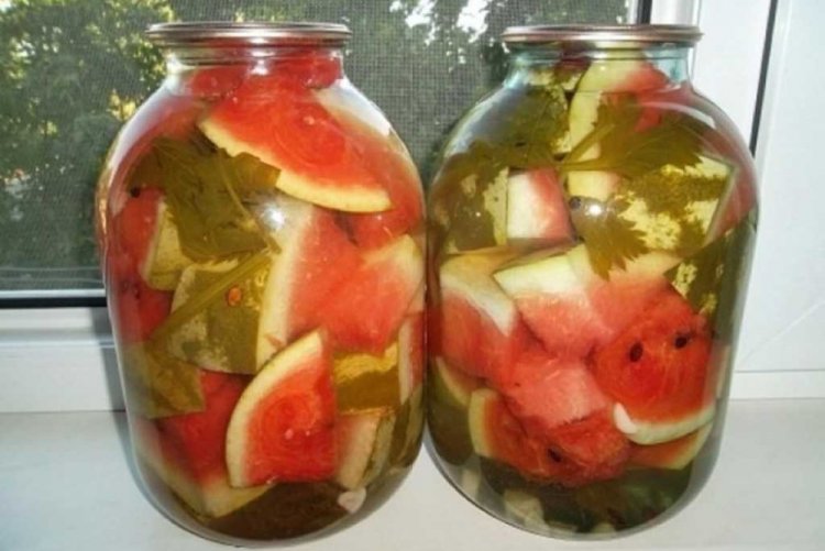 Pickled Watermelon