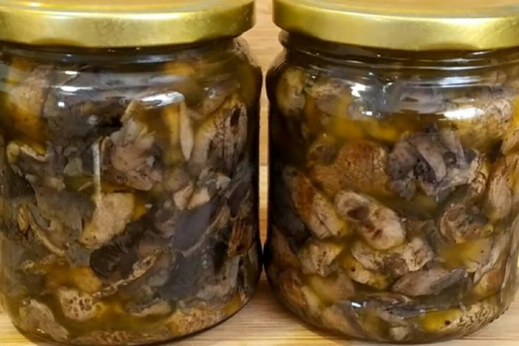 Fried Champignons for Winter
