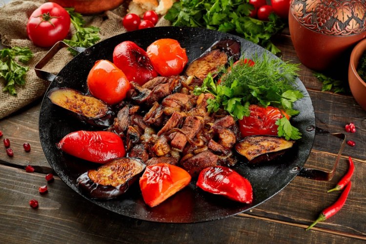 Lamb on Saj