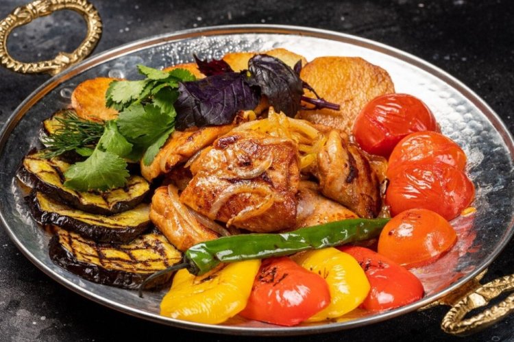 Chicken on Saj