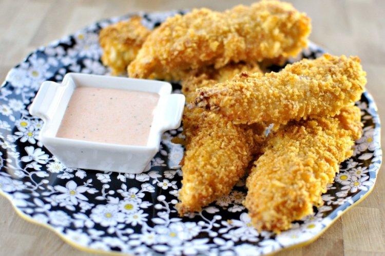 Breaded Chicken Fillet in an Air Fryer