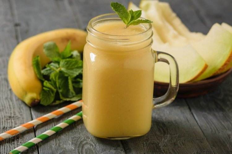 Melon and Banana Smoothie