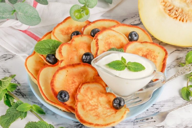 Melon Pancakes