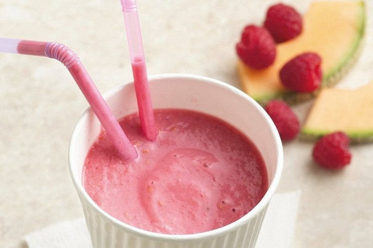 Melon and Raspberry Smoothie