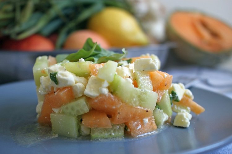 Melon and Feta Salad