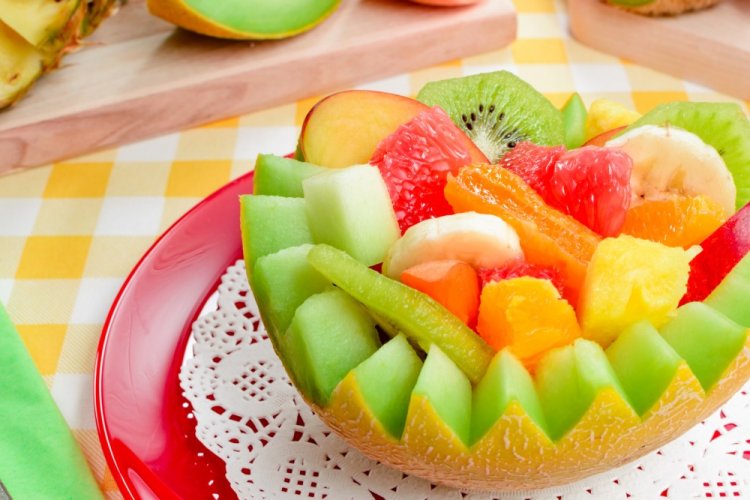 Fruit Salad with Melon