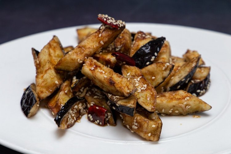 Caramelized Eggplant with Balsamic Vinegar