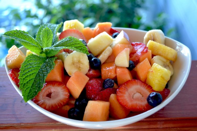 Melon Fruit Salad with Berries